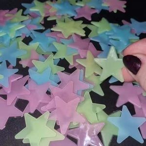 Glow in the Dark 100 Stars Package